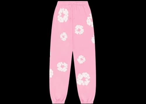 Denim Tears The Cotton Wreath Sweatpants 'Pink'