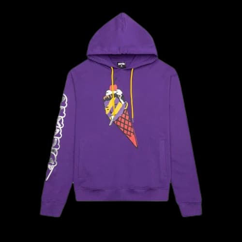Icecream Cherry On Top Hoodie 'Heliotrope'