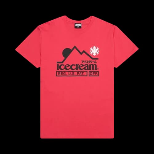 Icecream At The Top Short-Sleeve Tee 'Claret Red'