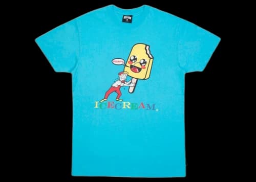 Icecream Ice Cream Dream Bigger Tee Blue/Teal