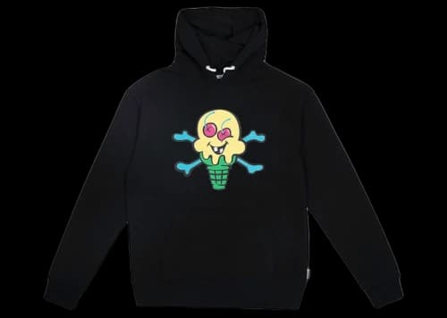 Icecream Ice Cream Lemonade Hoodie Black