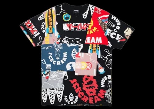 Icecream Ice Cream Tag Team Knit Tee Black