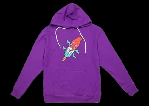 Icecream Ice Cream Way Hoodie Purple/Magic