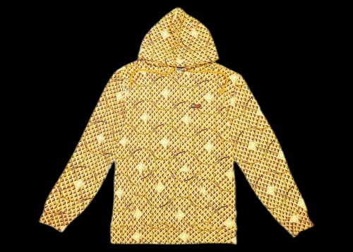 Icecream Ice Cream Cone Hoodie Brown/Yellow
