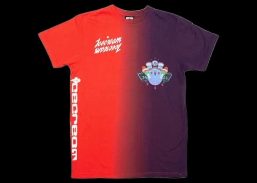 Icecream Ice Cream Rowley Knit Tee Red/Black