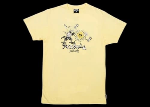 Icecream Ice Cream Reynolds Knit Tee Yellow