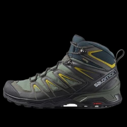 SALOMON X Ultra 3 Wide Mid GTX 'Grey Green'