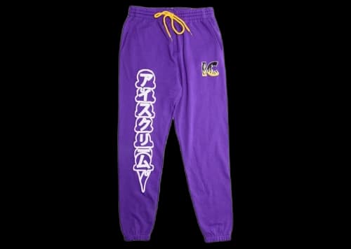 Icecream Ice Cream Burner Sweatpants Purple