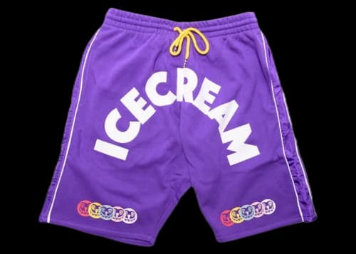Icecream Ice Cream Arch Shorts Purple