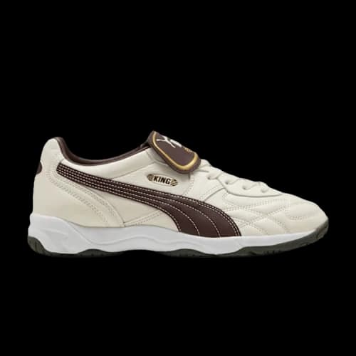 PUMA King Indoor 'White Brown'