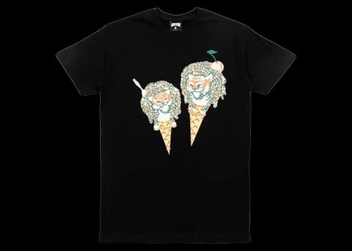 Icecream Ice Cream Full Fat Tee Black