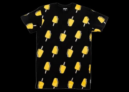 Icecream Ice Cream Pop Tee Black
