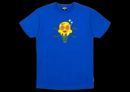 Icecream Ice Cream Wasted Tee Blue