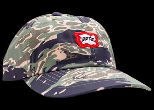 Icecream Ice Cream Hidden Dad Cap Brown/Camo