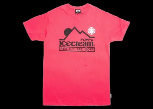 Icecream Ice Cream At The Top Tee Red