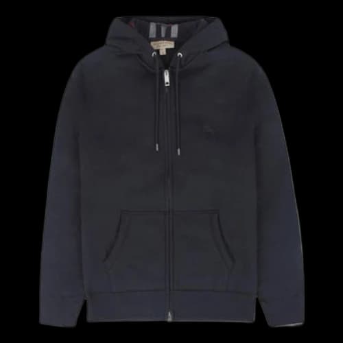 Burberry Casual Cardigan Jacket Navy Blue