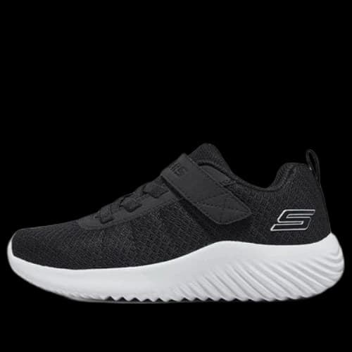 (GS) Skechers Squad Air Trainers 'Black White'
