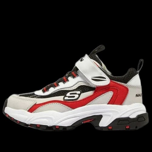 (GS) Skechers Stamina 'Gray Black Red'