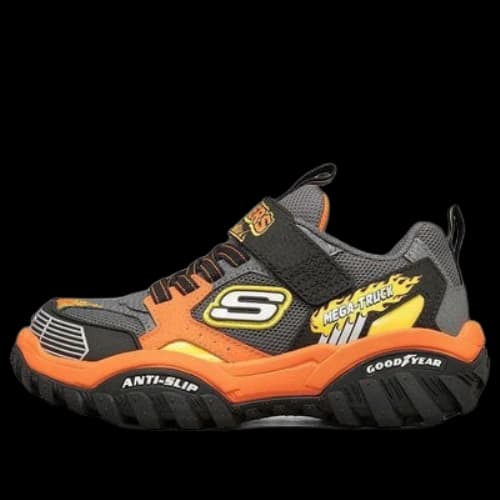 (GS) Skechers Turbo Speed 'Orange Grey'