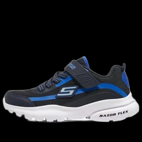 (GS) Skechers Razor Flex 'Black Blue'
