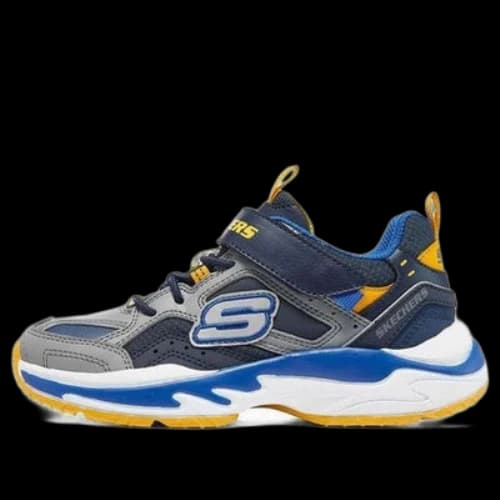 (GS) Skechers Durolux 'Blue Gray Yellow'
