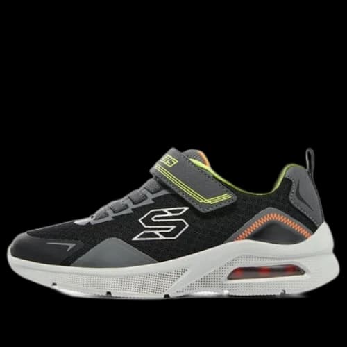 (GS) Skechers Microspec Max - Ravork Shoes 'Black Grey White'