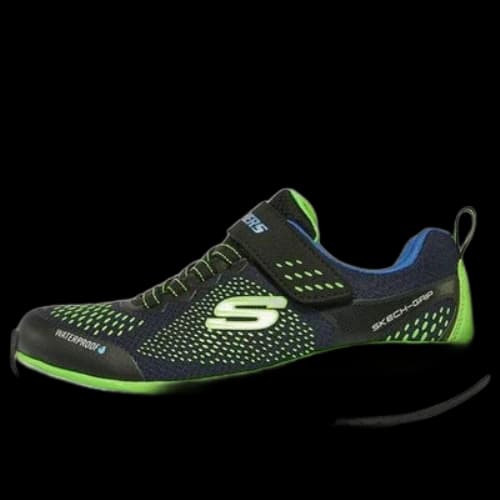 (GS) Skechers Ultra Groove 'Black Green'