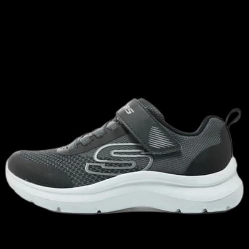 (GS) Skechers Skech Fast Solar-Squad Shoes 'Charcoal Black'