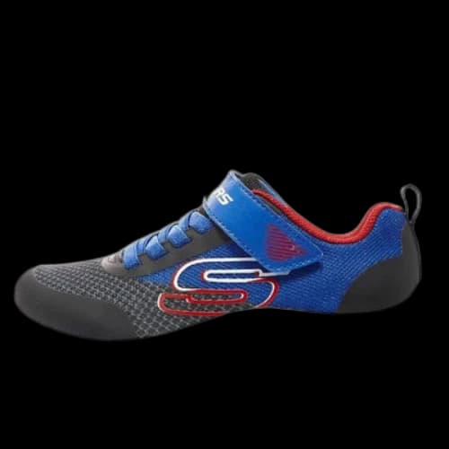 (GS) Skechers Skech Fast Solar-Squad Shoes 'Black Blue Red'