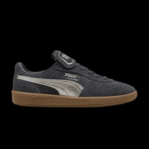 Puma Palermo Premium Metallic Dusky Gray Gum