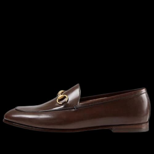 Gucci Jordaan Loafer 'Dark Brown Leather' (Women's)
