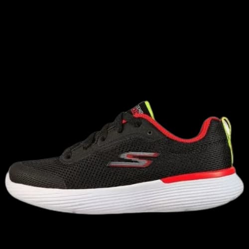 (GS) Skechers Go Run 400 V2 'Black Red'