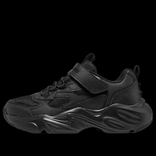 (GS) Skechers Casual Chunky Sneakers 'Black'