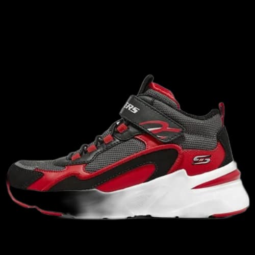 (GS) Skechers Bobs Bamina 'Red Grey'