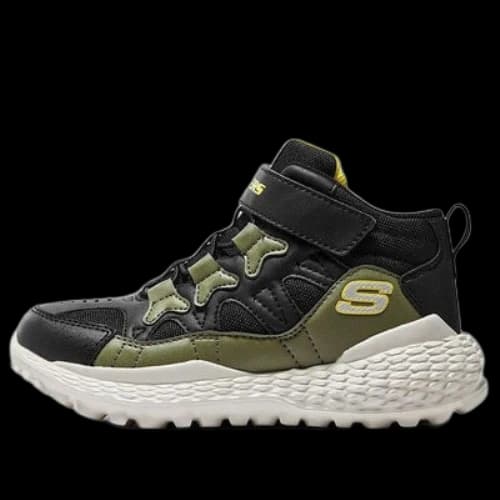 (GS) Skechers Monster Sneakers 'Olive Green White Black'