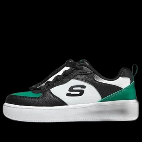 (GS) Skechers Sport Court 92 'Black Green White'