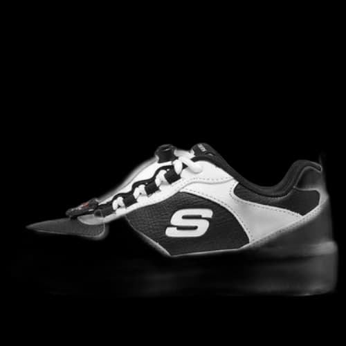 (GS) Skechers Sport Court 92 'White Black'