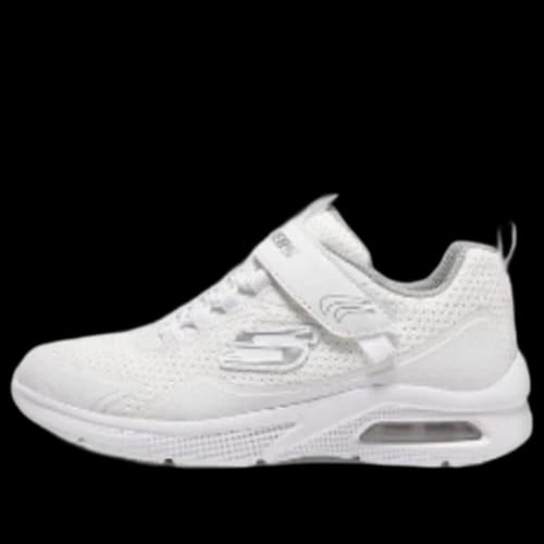 (GS) Skechers Microspec Max Torvix Slip-on Trainers 'White'