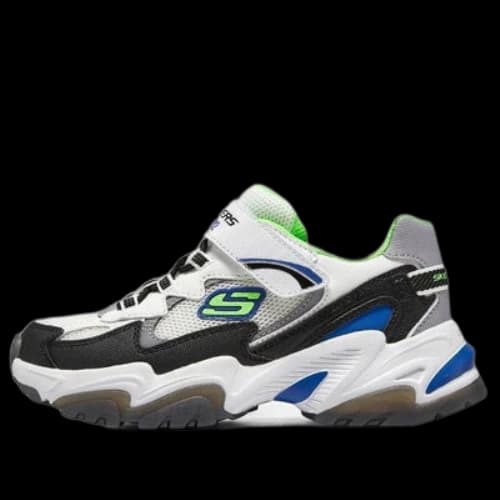 (GS) Skechers Stamina V2 'White Black Green'