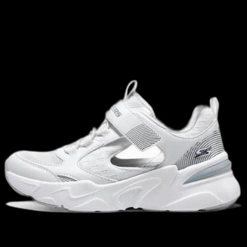 (GS) Skechers Bobs Bamina 'White Grey'