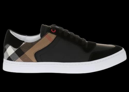 Burberry Reeth Sneaker Black Beige