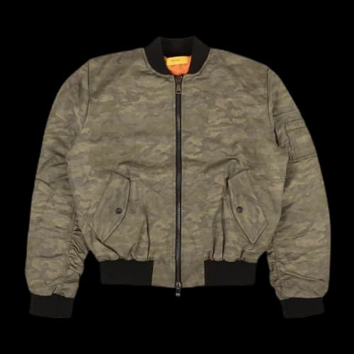 Pyer Moss Camo Bomber Jacket 'Green'