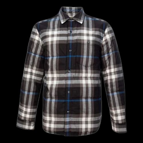 Burberry SS21 Classic Plaid Long Sleeves Shirt Black