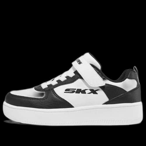 (GS) Skechers Sport Court 92 'White Black'