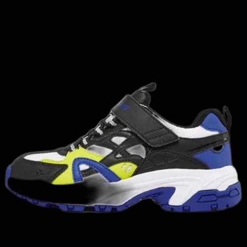 Skechers Stamina K 'Black Blue Yellow'