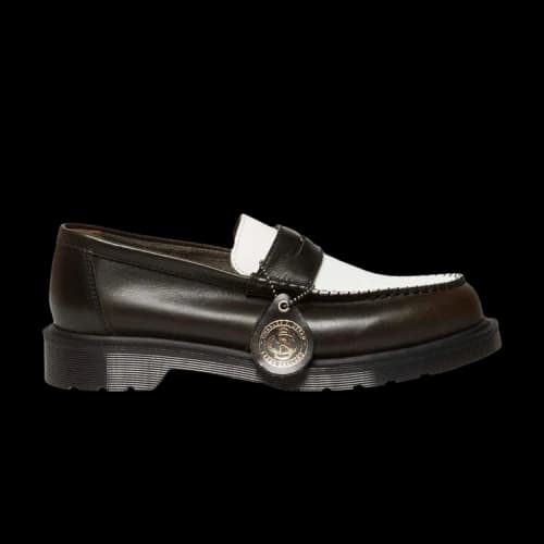 Dr. Martens Penton Two-Tone Loafer 'Olive White'