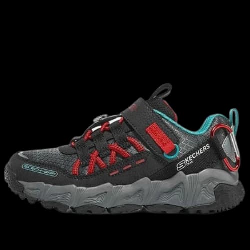 (GS) Skechers Velocitrek 'Black Red'
