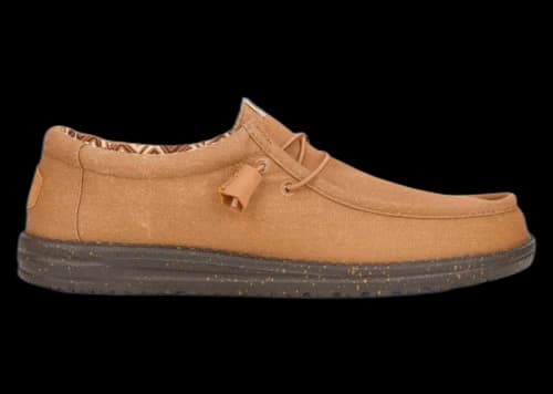 Hey Dude Wally Stretch Canvas Nut