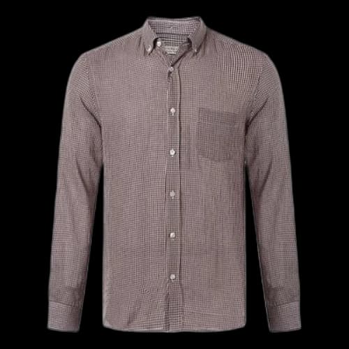 Burberry Plaid Full Print Long Sleeves Shirt Pink Red