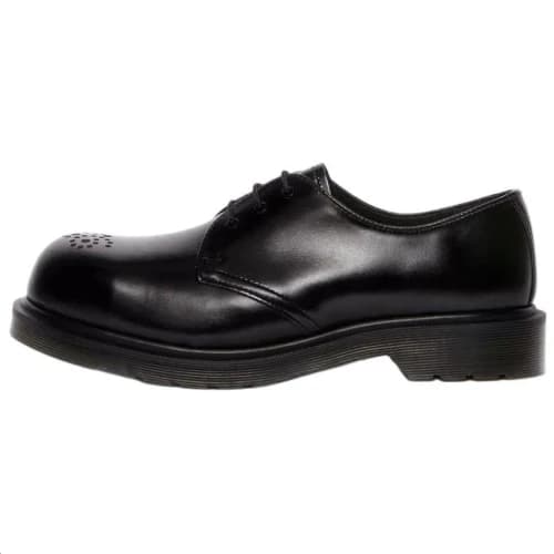 Dr. Martens 1461 Analine Leather Steel Toe Shoes Black